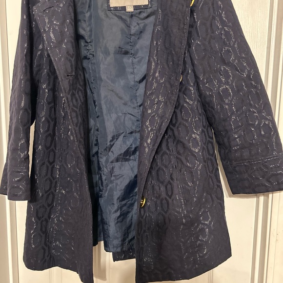 Sophisticated Navy Blue Coat size XL - Picture 2 of 4